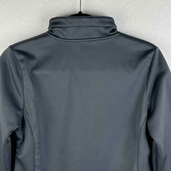Under Armour Track Jacket Gir'ls Size YL ColdGear Infrared Lined Athletic Gray - Picture 6 of 11